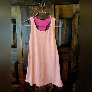 Ideology Pink and Orange Athletic Skort Dress